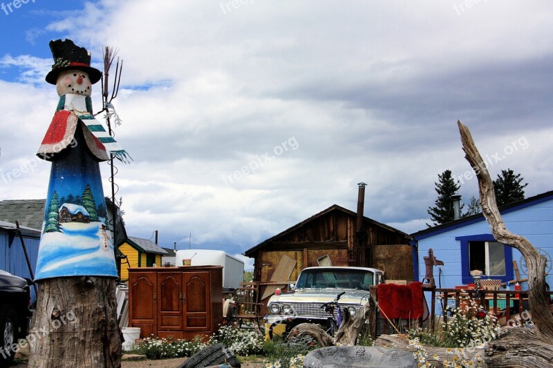 Junk Old Car Vintage Farm Junkyard