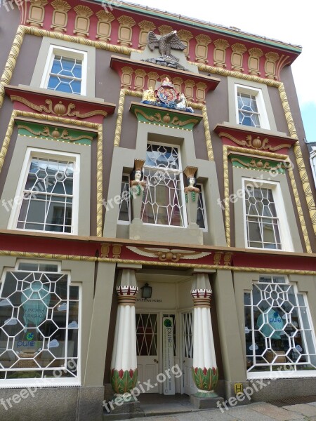 House Facade Egyptian Window Building