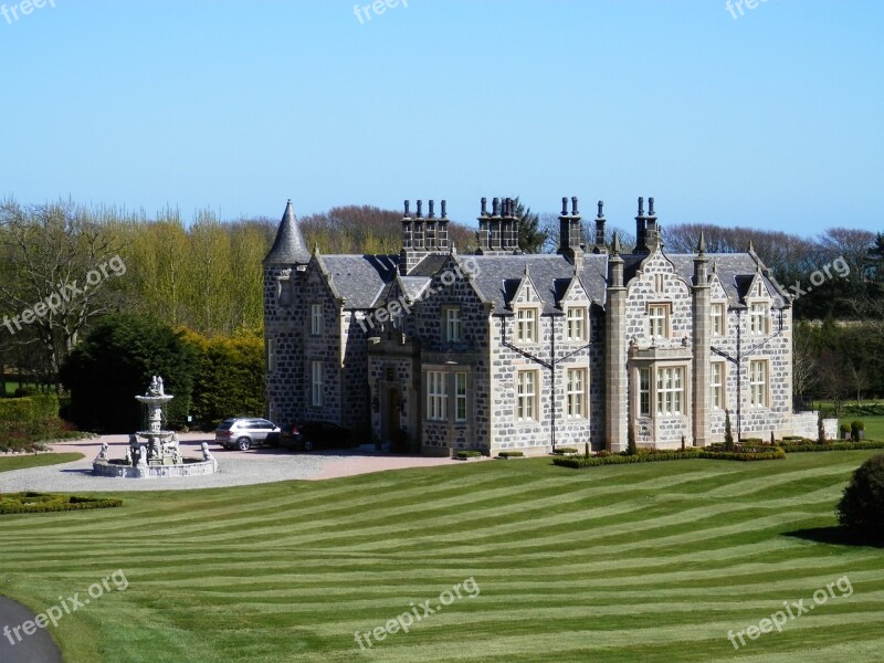 House Hotel Golf Scotland Free Photos