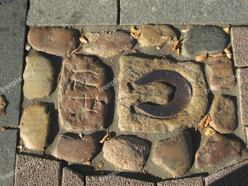 Horseshoe Hoofprints Horse Traces Free Photos