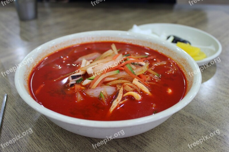 Spicy Seafood Gyo-dong But Chun Lu Free Photos