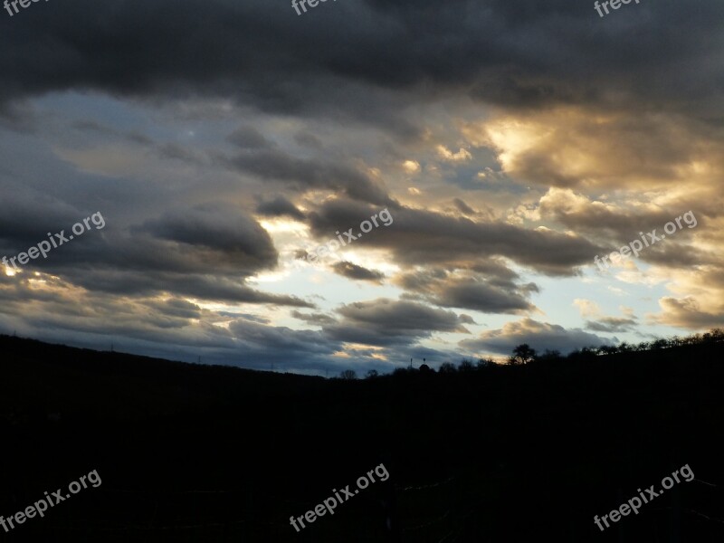 Nature Sky Clouds Mood Clouds Form