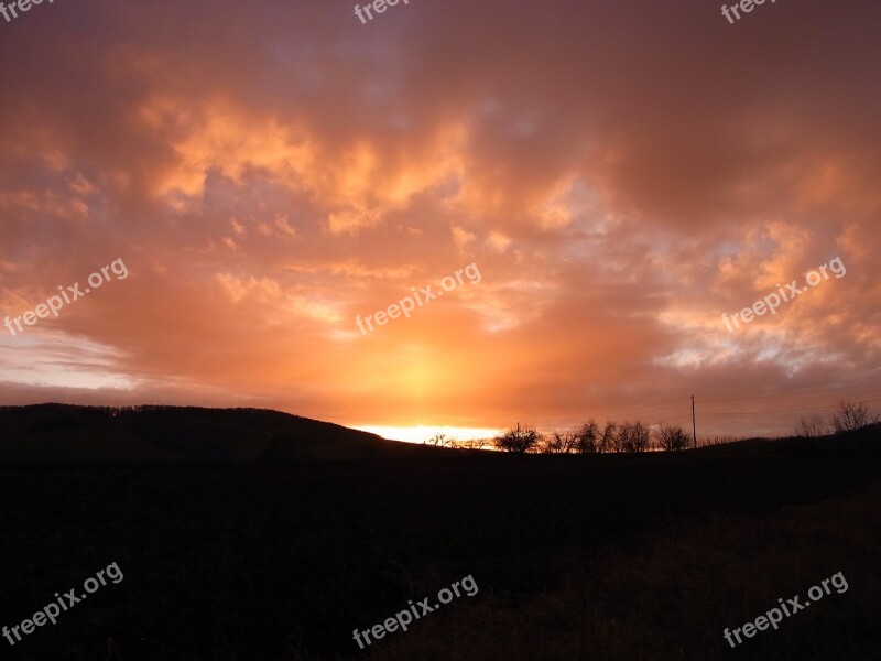 Nature Sky Clouds Mood Clouds Form