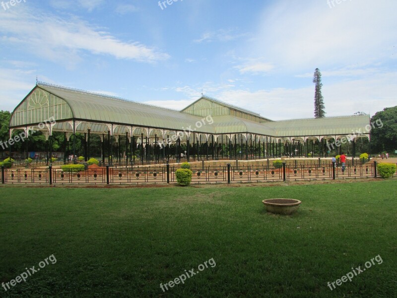 Glass House Lal Bagh Bangalore India Free Photos