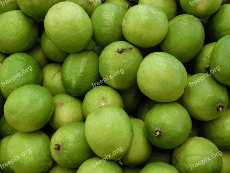 Lime Citrus Fruits Fruits Fruit Green