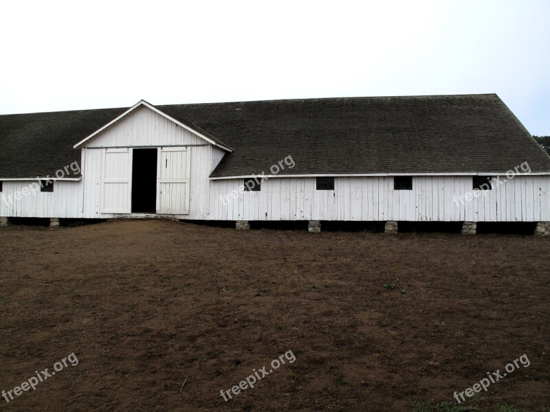 Barn Landscape Outdoor Tranquil Abandoned