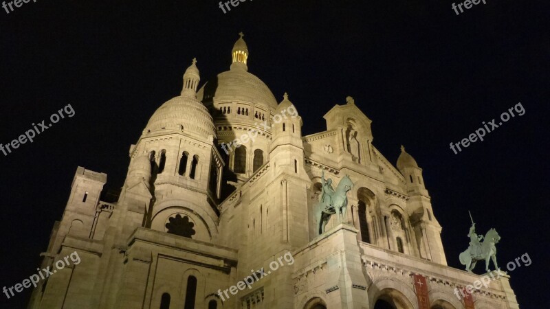 Paris France Sacré Cœur Basilica Chapel