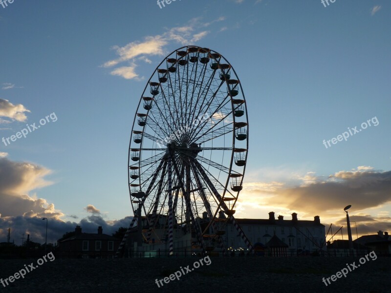 Ferris Wheel Year Market Dedication Folk Festival High