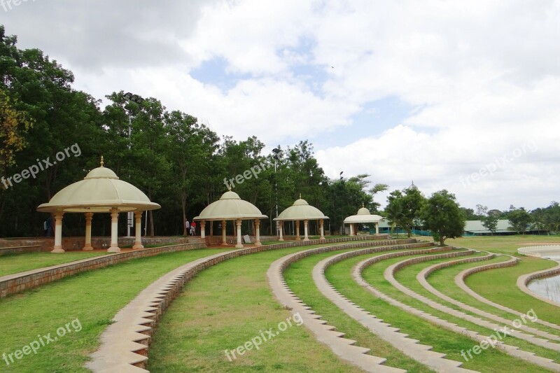 Art Of Living International Center Open Air Theatre Yoga Spirituality