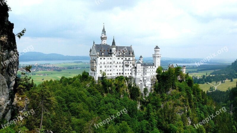 Neuschwanstein Castle Summer Holiday Holidays