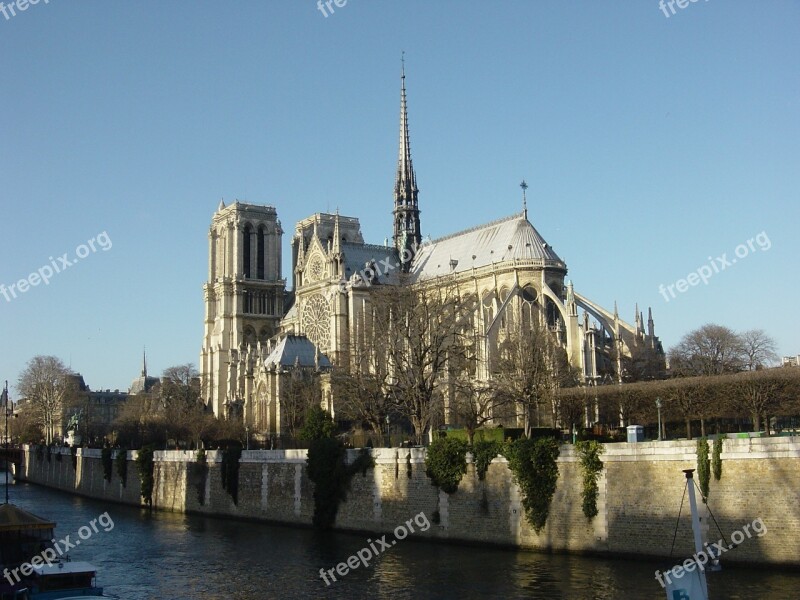 Notre Damme Cathedral Notre Dame Architecture Free Photos