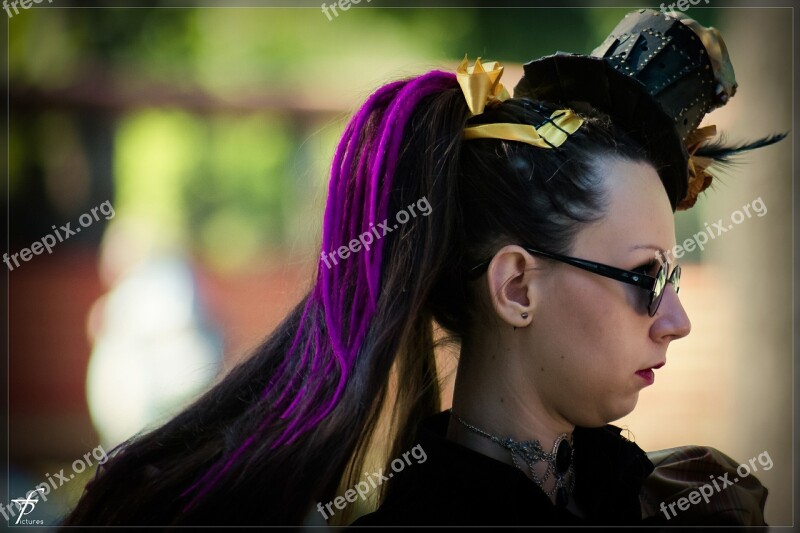 Woman Beautiful Portrait Face Hat