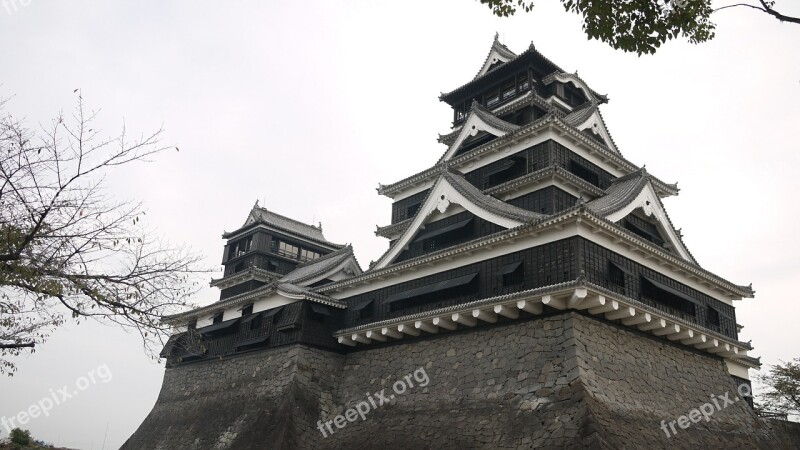 Japan Kumamoto Castle 陰 Free Photos