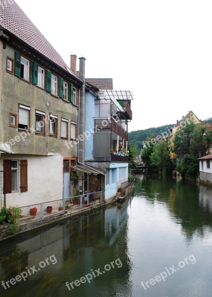 Horb Am Neckar Horb Neckar Reflection River