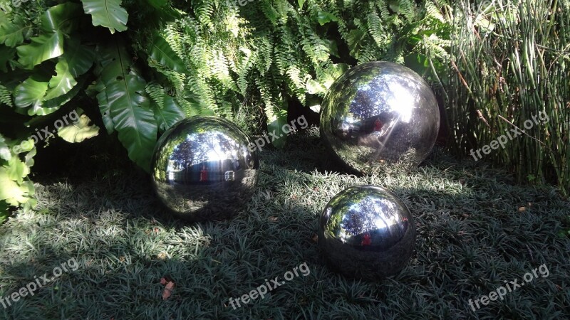 Metal Spheres Garden Decoration Garden Gardening Landscaping