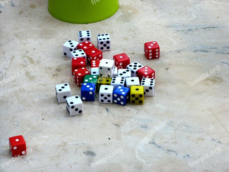 Dice Toy Game Casino Chance