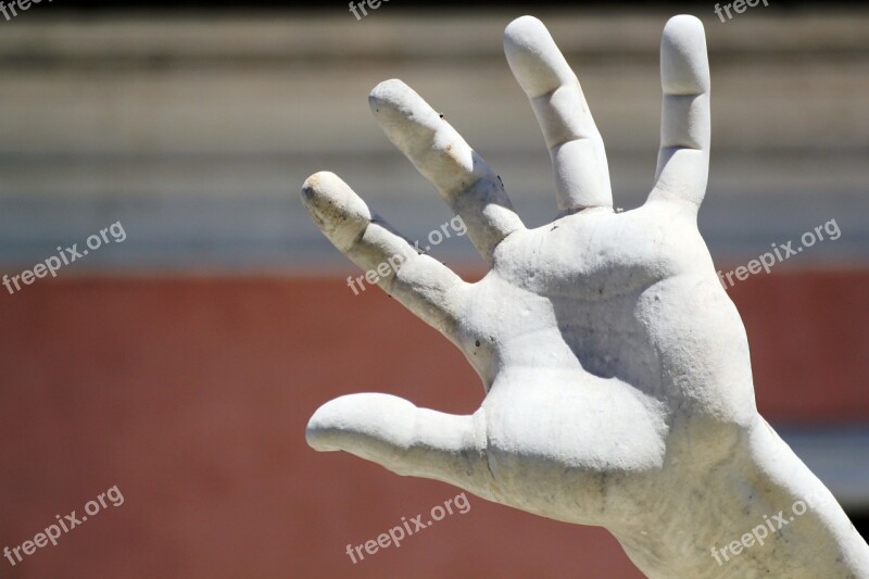 Hand Statue Rome Free Photos