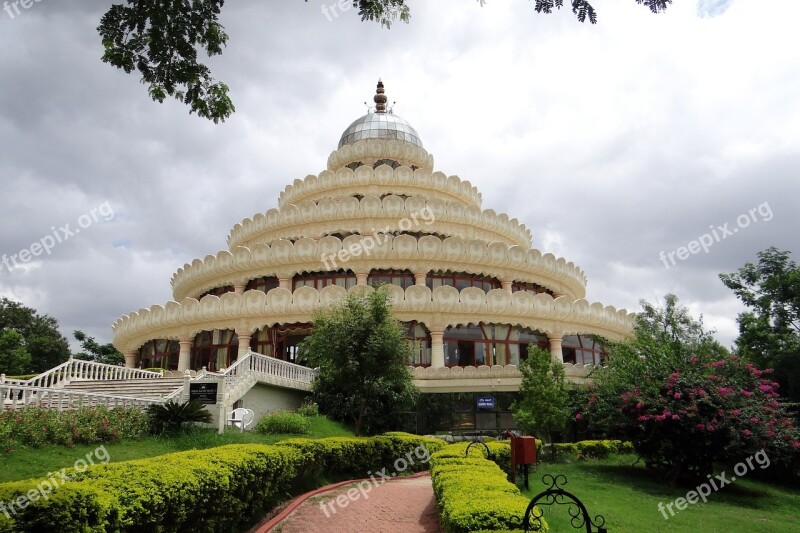 Art Of Living International Center Meditation Hall Spirituality Bangalore