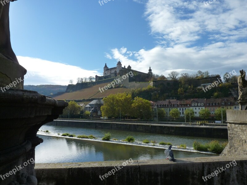 Würzburg Main Bridge Free Photos