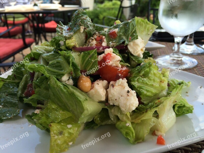 Salad Greek Salad Feta Cucumber Food