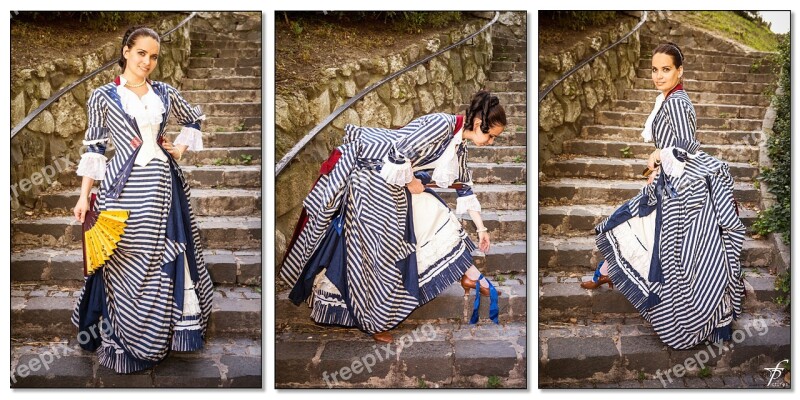 Lady Triptych Dress Female Woman