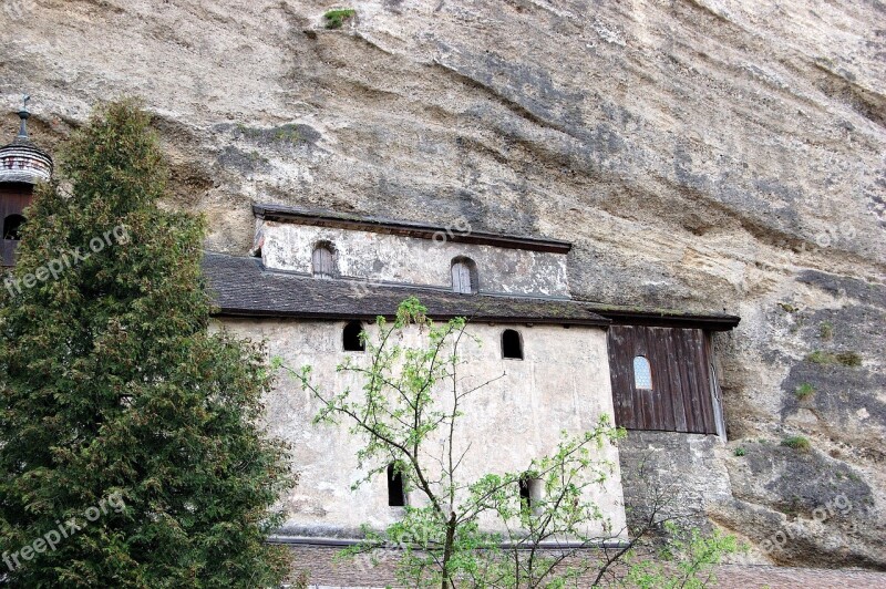 Salzburg Catacombs St Peter Rock