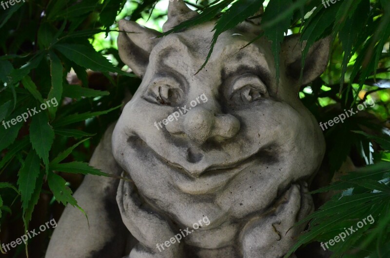 Stone Figure Garden Sculpture Mythical Creatures Statue Gargoyle