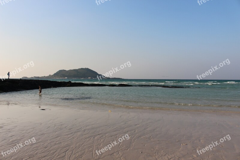 Sea Jeju Island Island Free Photos