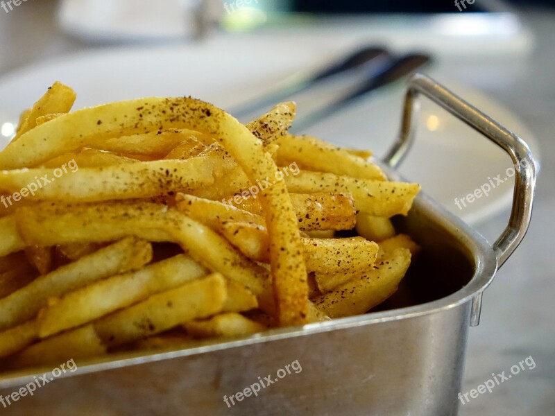 French Fries Fried Potato Snack Junk Food Food