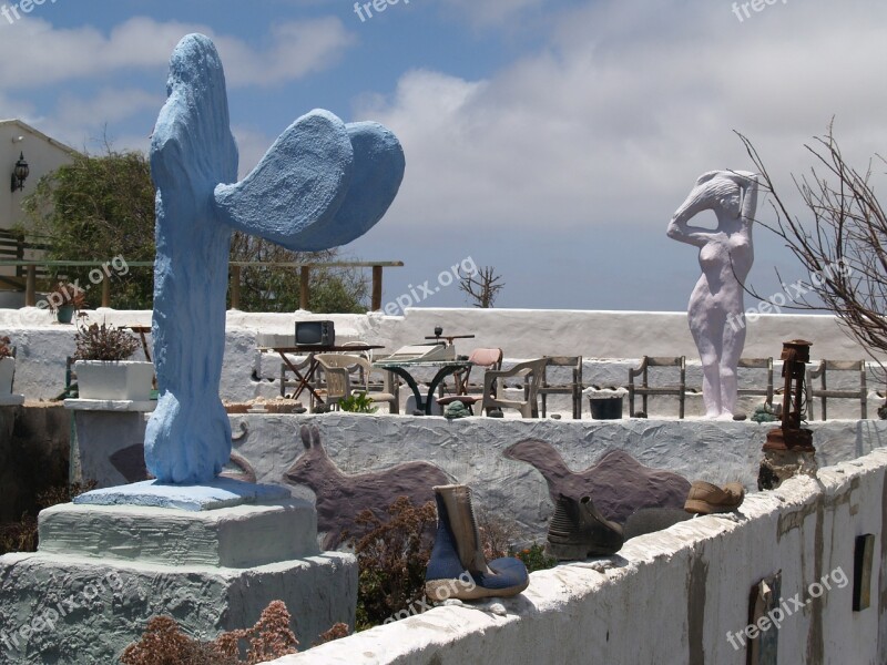 Statues Art Lanzarote Free Photos