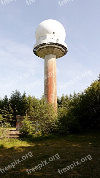 Radar Station Morvan Burgundy Telecommunications Radio Station