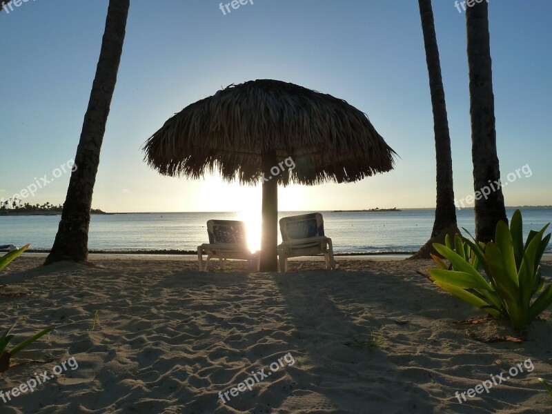 Beach Sunlight Resort Summer Lights