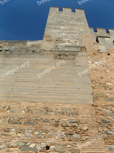 Architecture Stone Wall Alhambra Blocks