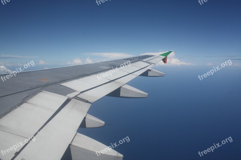 Travel Plane Sky Cloud Free Photos