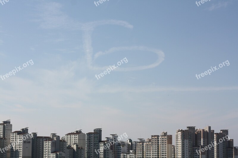 Sky Building Cloud Republic Of Korea Free Photos