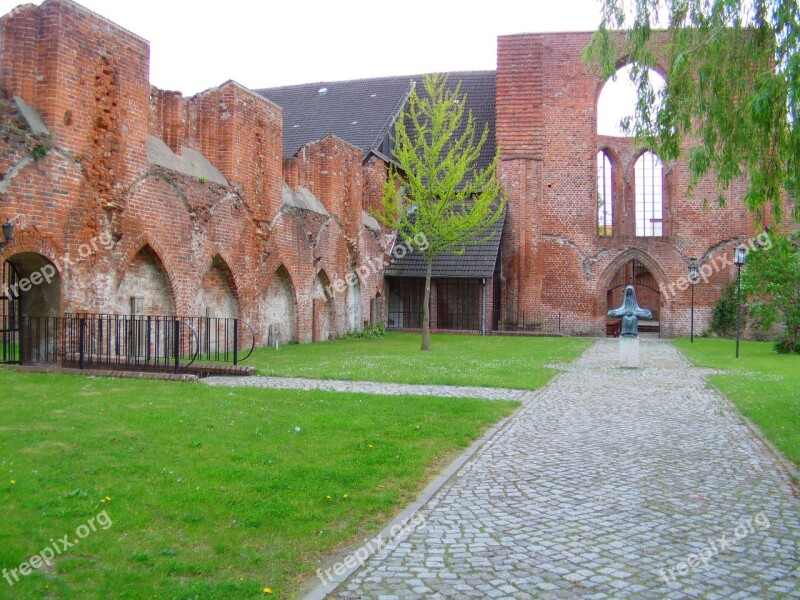 Stralsund Baltic Sea Building Monastery Free Photos