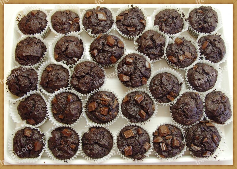 Muffin Chocolate Chip Muffins Cake Homemade Chocolate Cake