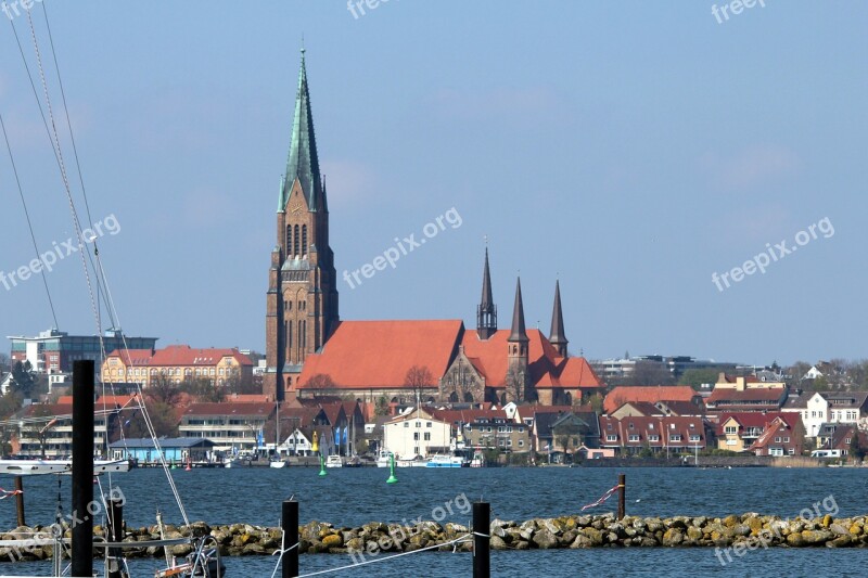 Schleswig Mecklenburg Church Dom Schlei