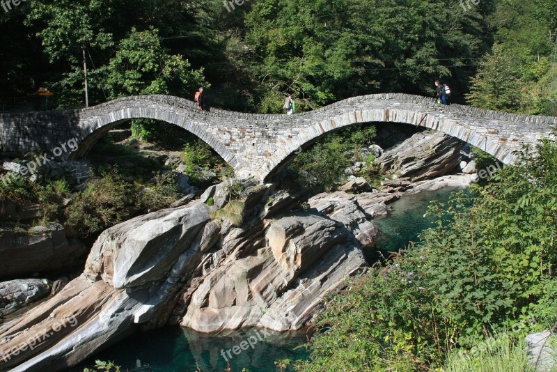 Valle Verzasca Verzasca Lavertezzo Ticino Switzerland