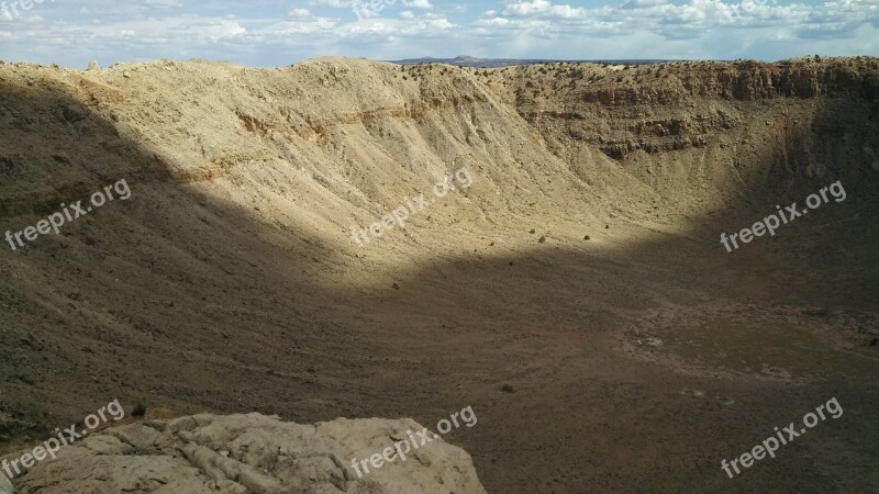 Meteor Crater Arizona Free Photos