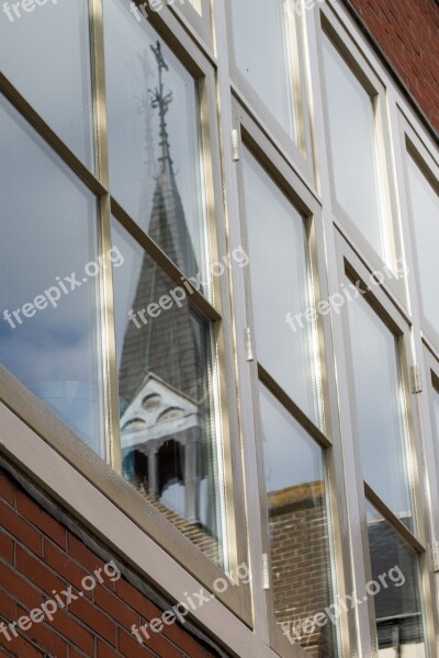 Mirror Window Church Free Photos