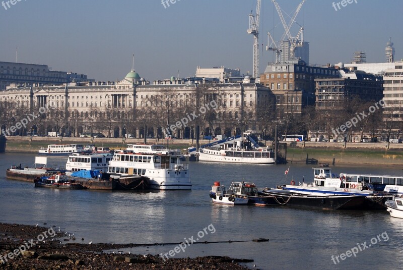 Thames London Boats River Pleasure Craft