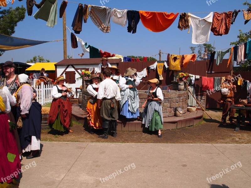 Renaissance Faire Renaissance Fair Woman Free Photos