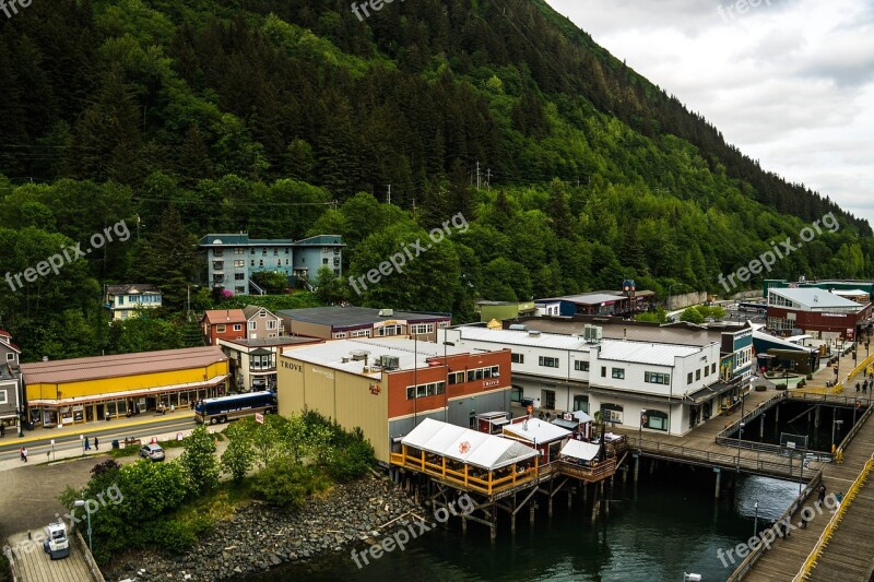 Juneau Alaska Town Houses Free Photos