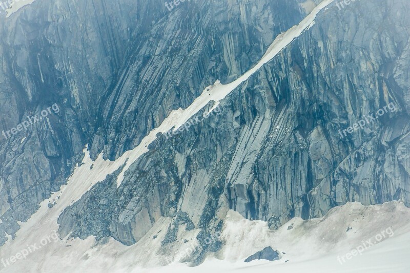 Alaska Mendenhall Glacier Mountain Rocks Free Photos