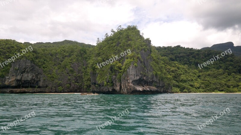 Sea Rock Formation Rocks Water