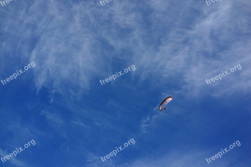 Sky Paraglider Parachute Free Photos