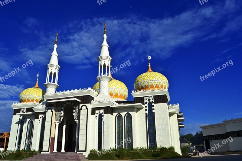 Mosque City Mosque Architecture Muslim Mosque Religious