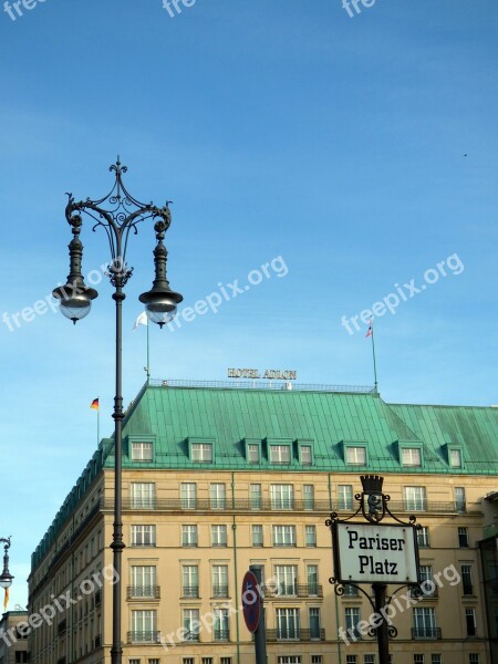 Berlin Building Germany Paris Burst Hotel Adlon