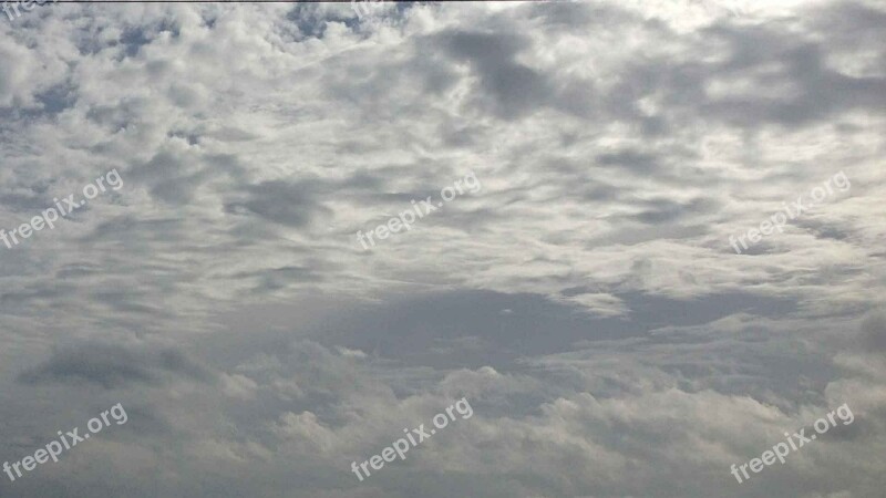 Clouds Grey Gray Rain Free Photos